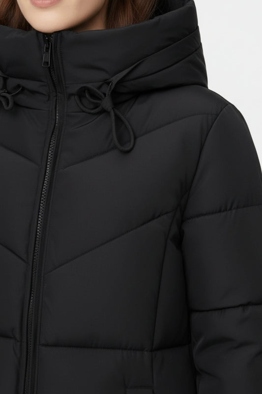 Caurelle | Women’s Long Hooded Puffer Coat