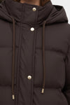 Caurelle | Women’s Mid-Long Hooded Puffer Coat