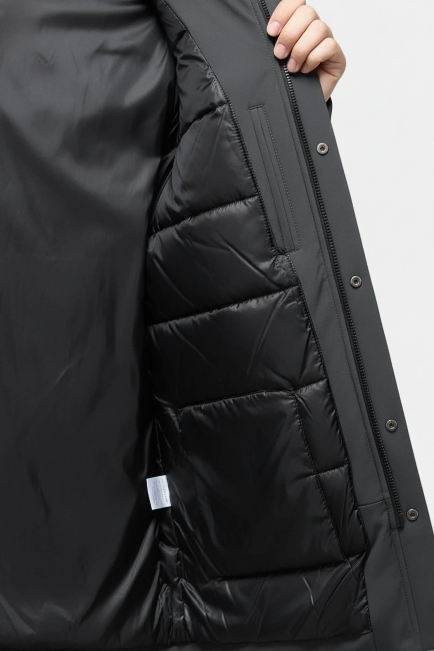 Caurelle | Men’s Long Parka Winter Jacket – Detachable Hood & Windproof