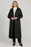 Caurelle | Women’s Long Quilted Coat – Refined Warmth and Everyday Elegance