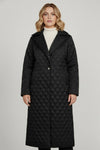 Caurelle | Women’s Long Quilted Coat – Refined Warmth and Everyday Elegance