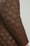 Caurelle | Women’s Long Quilted Coat – Refined Warmth and Everyday Elegance