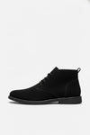 Caurelle | Men’s Ankle Boots – Lace-Up Imitation Suede