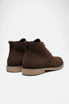 Caurelle | Men’s Ankle Boots – Lace-Up Imitation Suede