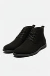 Caurelle | Men’s Ankle Boots – Lace-Up Imitation Suede