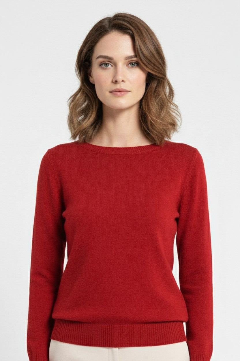 Caurelle | Women’s Wool O-Neck Jumper
