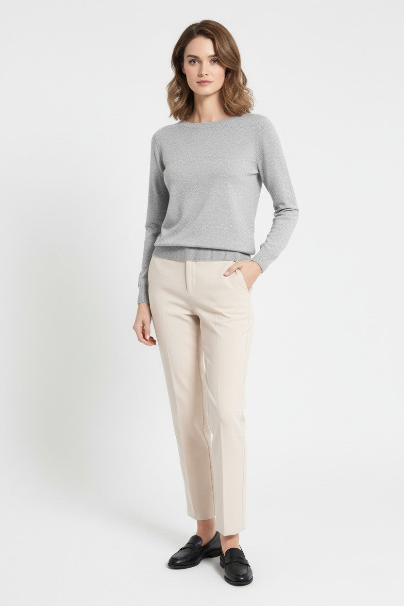 Caurelle | Women’s Wool O-Neck Jumper