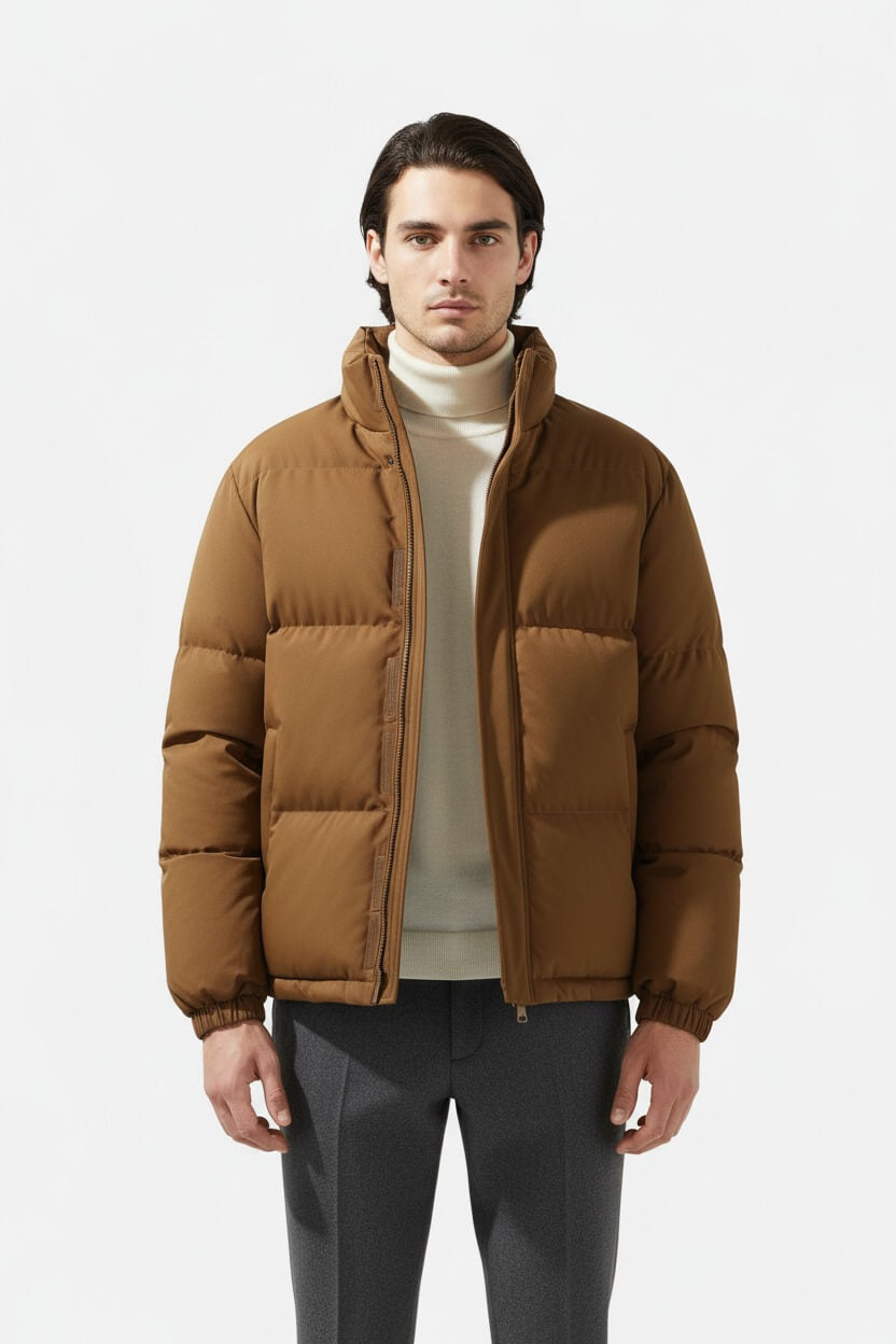 Caurelle | Men’s Plus Size Winter Parka – Oversized Waterproof Warmth