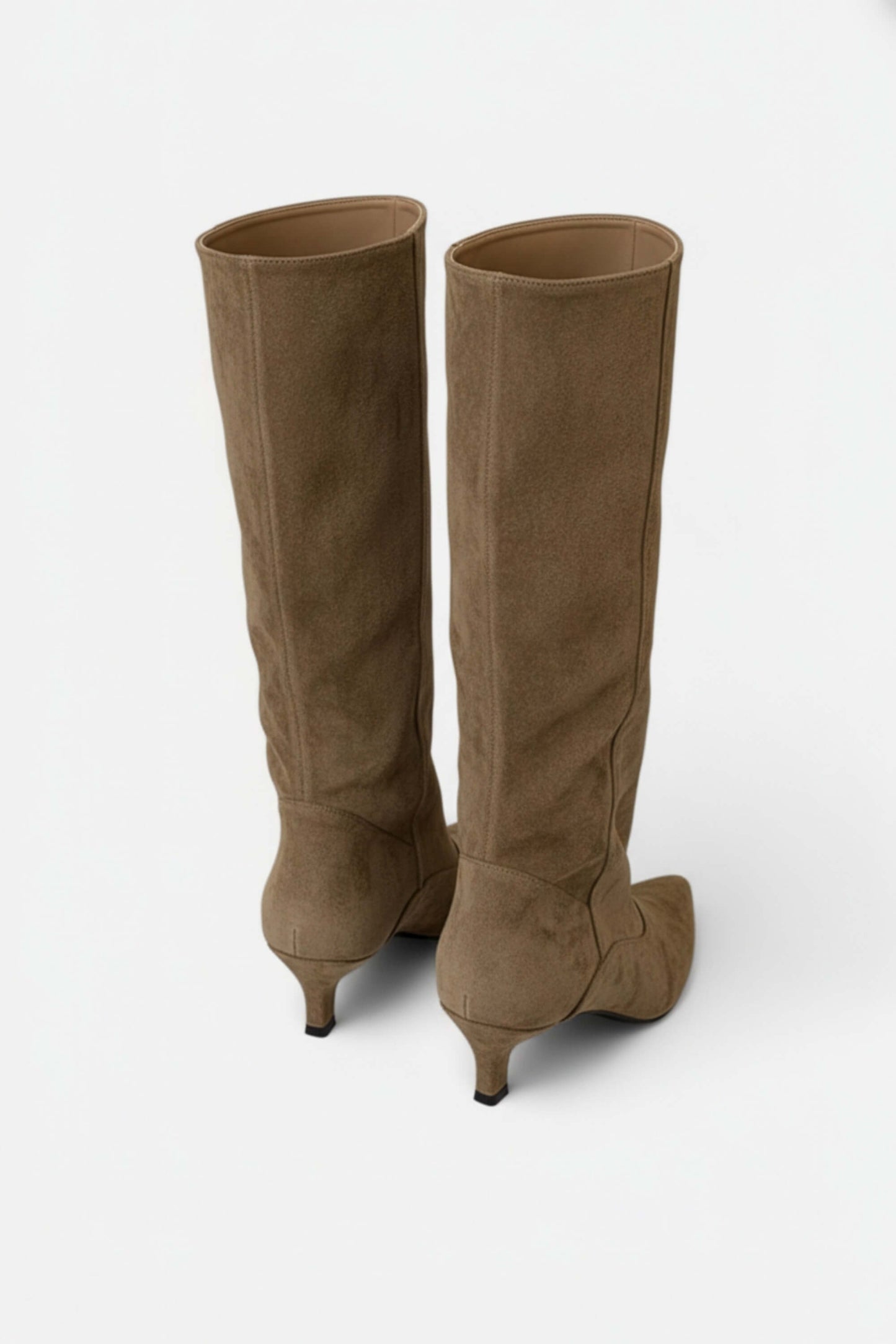 Caurelle | Women’s Pointed-Toe Knee-High Boots – Autumn Winter Elegance