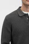 Caurelle | Men’s Knitted Jumper – Polo Collar High Stretch Autumn Winter