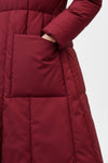 Caurelle | Women’s Long Belted Puffer Coat – Elegant Winter Silhouette