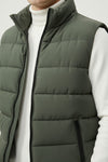 Caurelle | Men’s Puffer Gilet – Quilted Zip-Up Autumn Winter Jacket