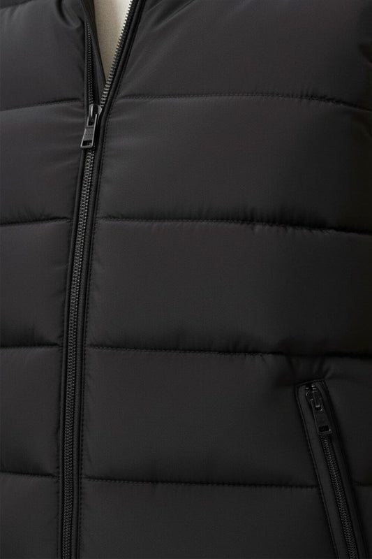 Caurelle | Men’s Puffer Gilet – Quilted Zip-Up Autumn Winter Jacket