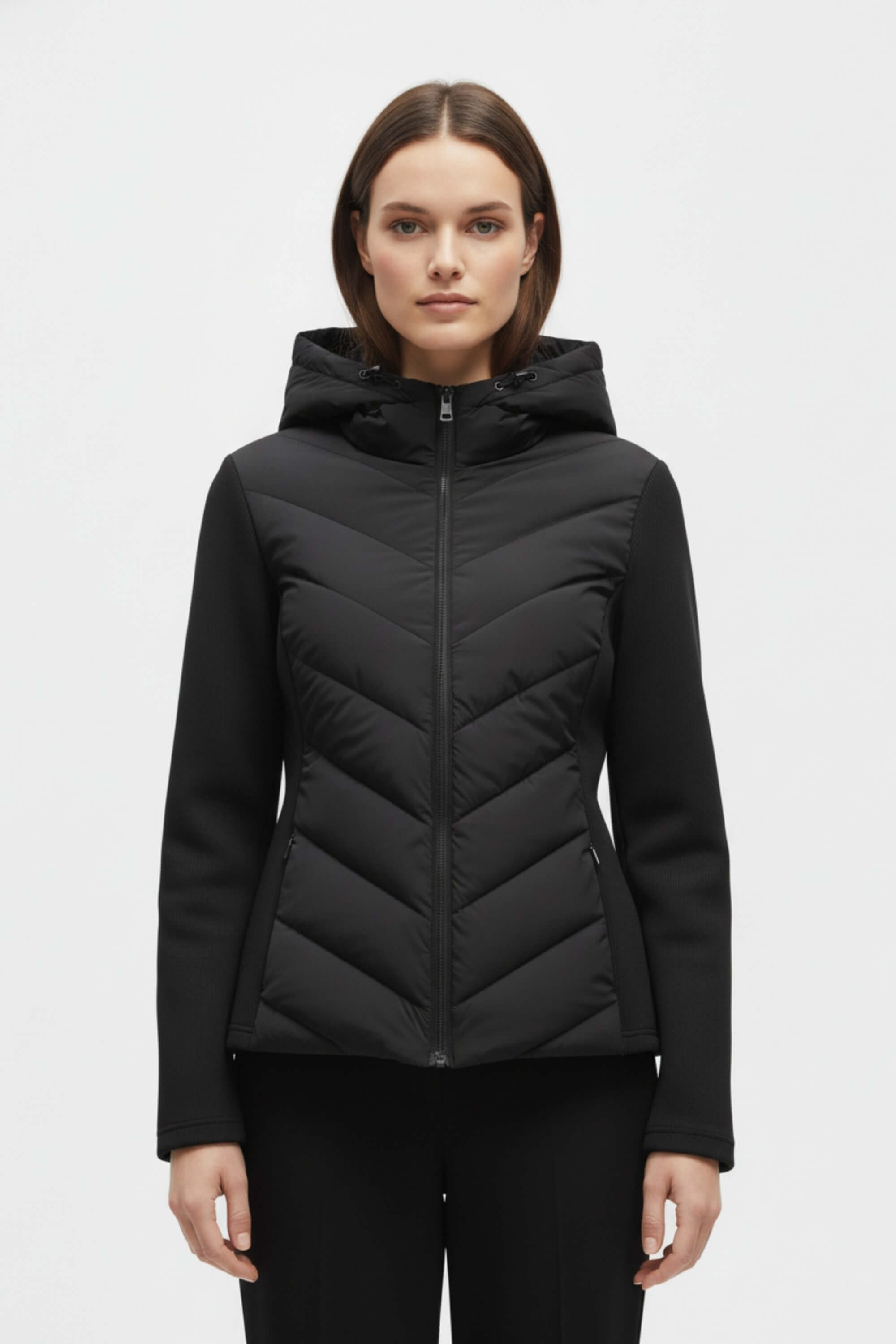 Caurelle | Women’s Hooded Puffer Jacket – Timeless Warmth for the Cold Season