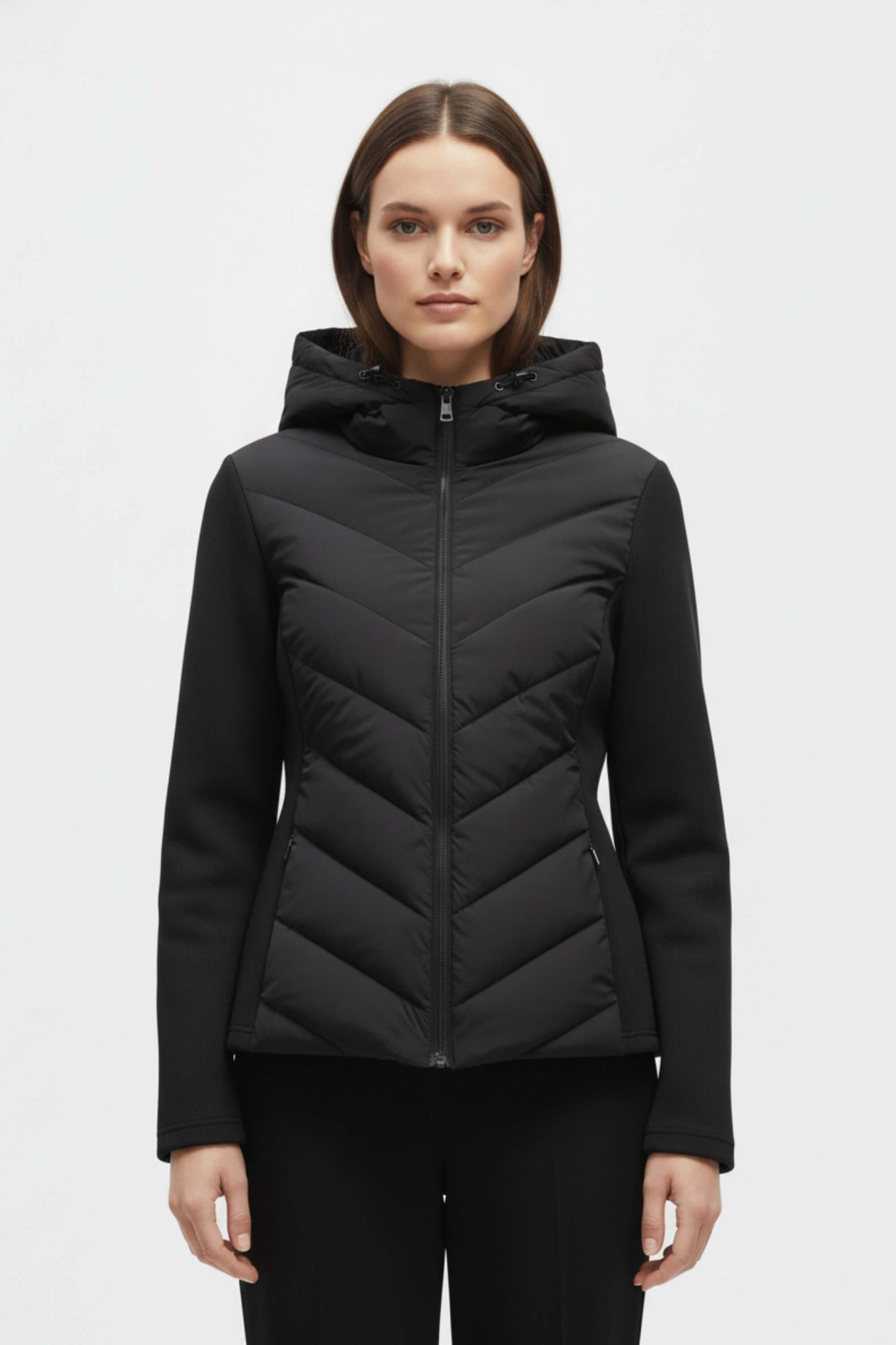 Caurelle | Women’s Hooded Puffer Jacket – Timeless Warmth for the Cold Season