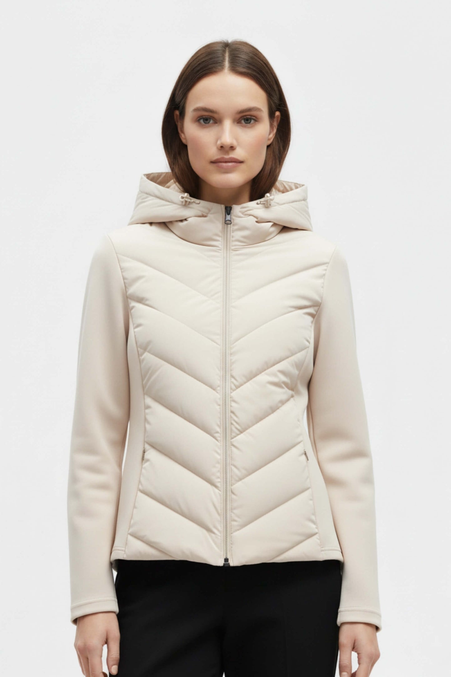 Caurelle | Women’s Hooded Puffer Jacket – Timeless Warmth for the Cold Season