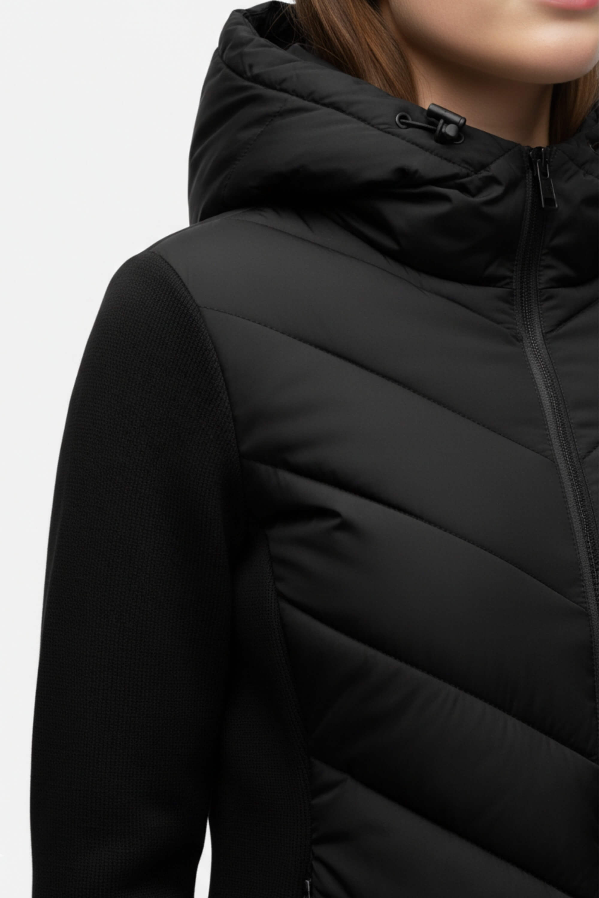 Caurelle | Women’s Hooded Puffer Jacket – Timeless Warmth for the Cold Season