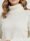 Caurelle | Women’s Roll Neck Jumper – Minimalist Autumn Winter Knit