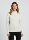 Caurelle | Women’s Roll Neck Jumper – Minimalist Autumn Winter Knit