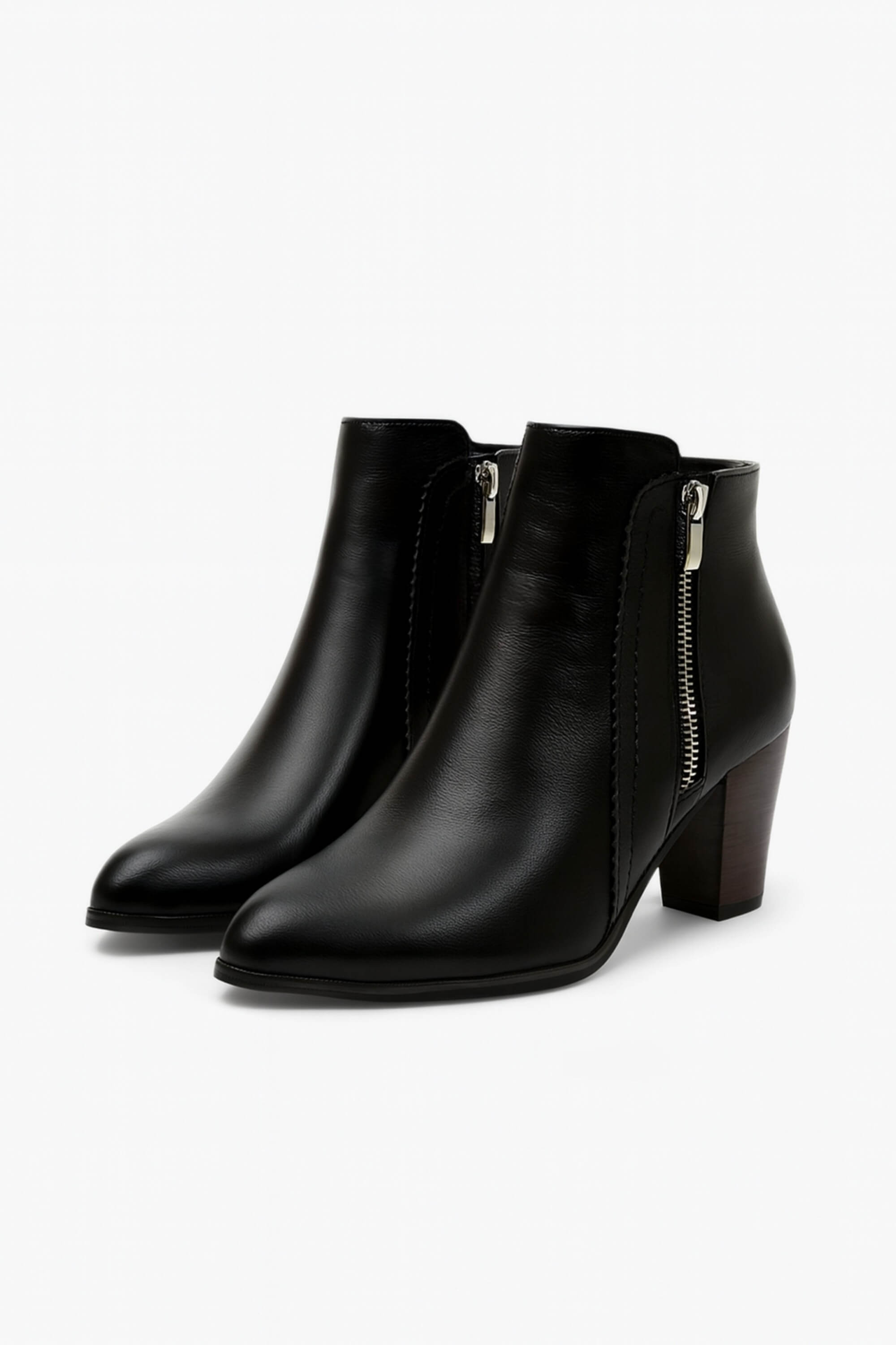 Caurelle | Women’s Ankle Boots - Chunky Mid-Heel
