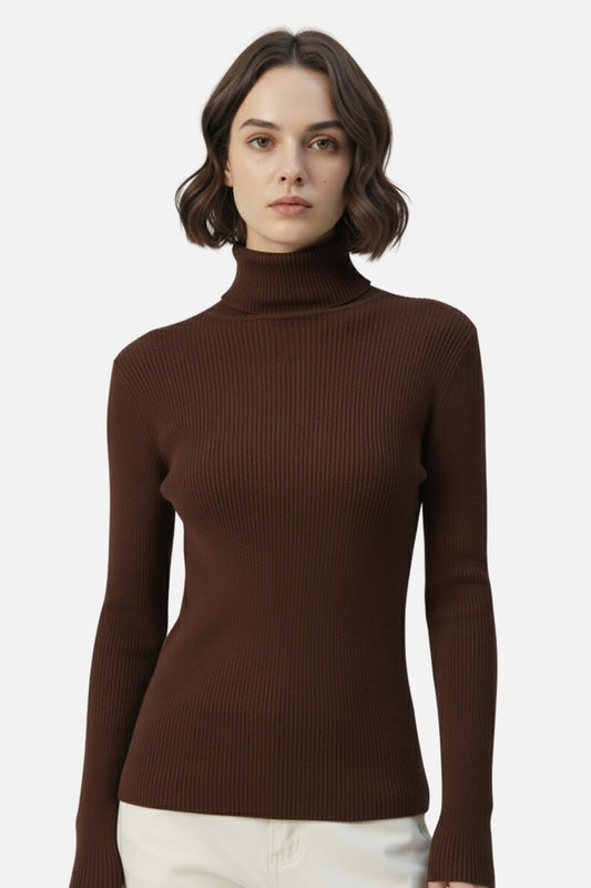 Caurelle | Women’s Turtleneck Jumper – Modern Warmth with Timeless Grace