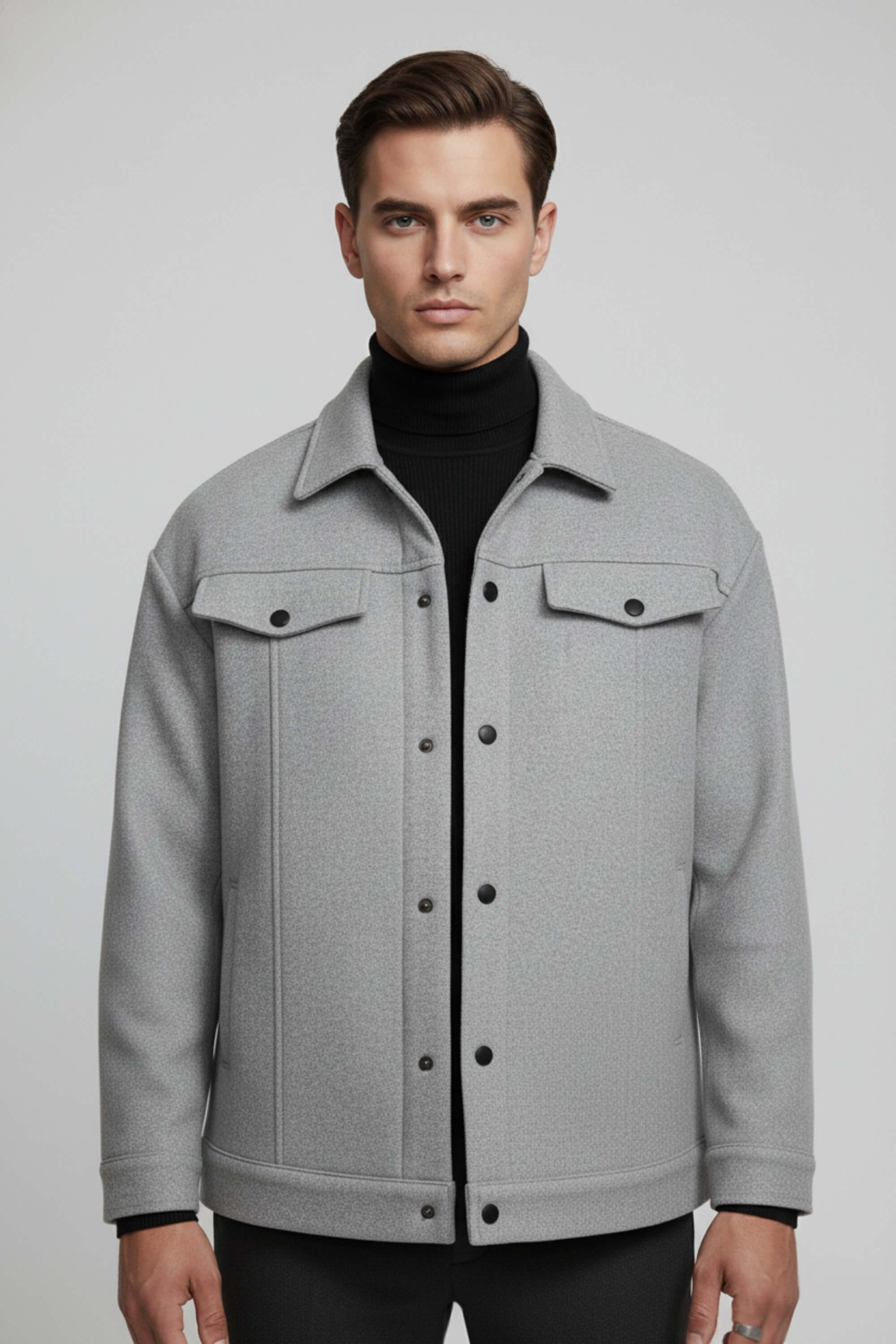 Caurelle | Men’s Overshirt Jacket – Smart Versatility for Autumn & Winter