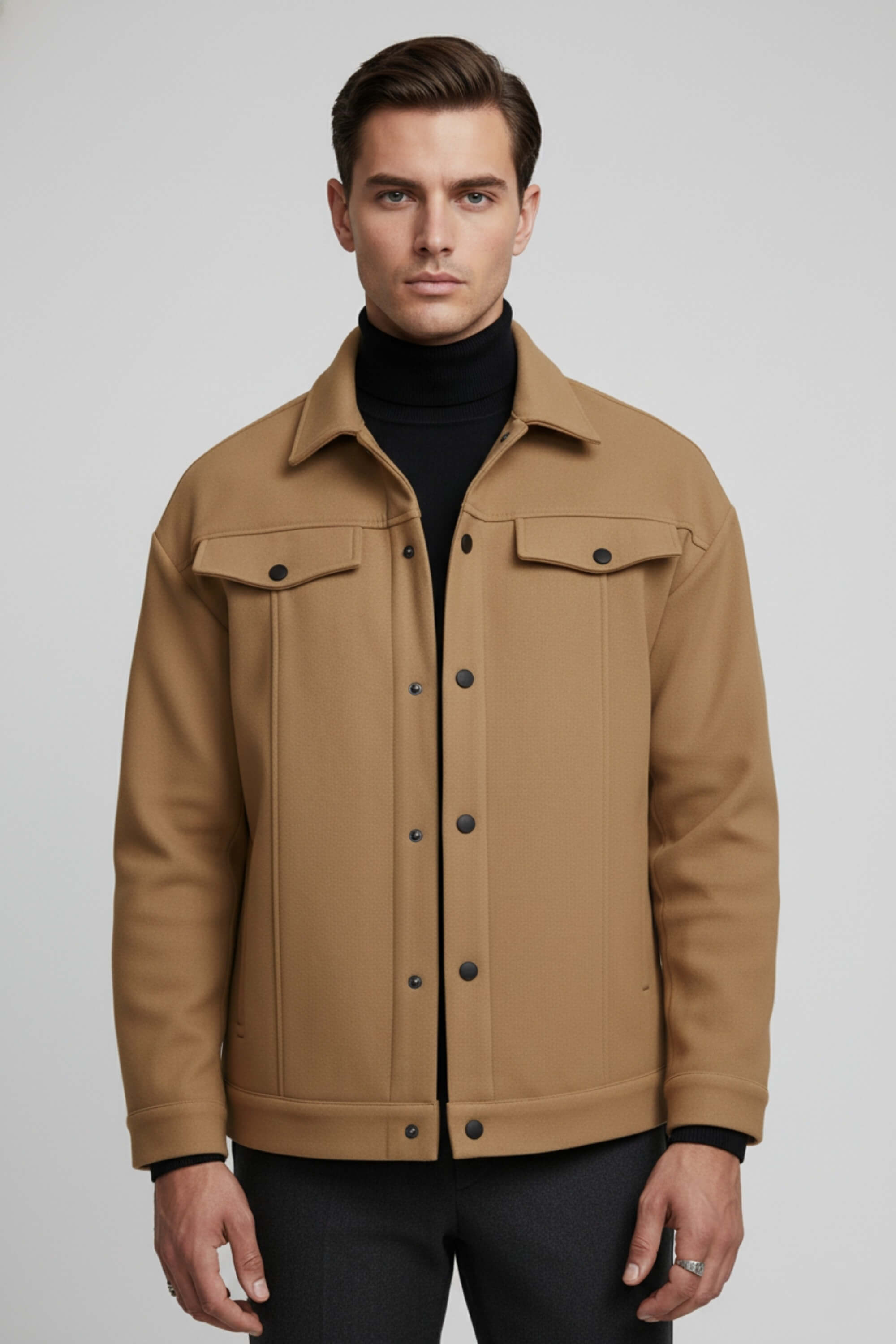 Caurelle | Men’s Overshirt Jacket – Smart Versatility for Autumn & Winter