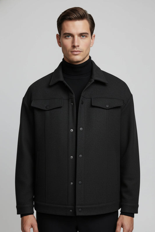 Caurelle | Men’s Overshirt Jacket – Smart Versatility for Autumn & Winter