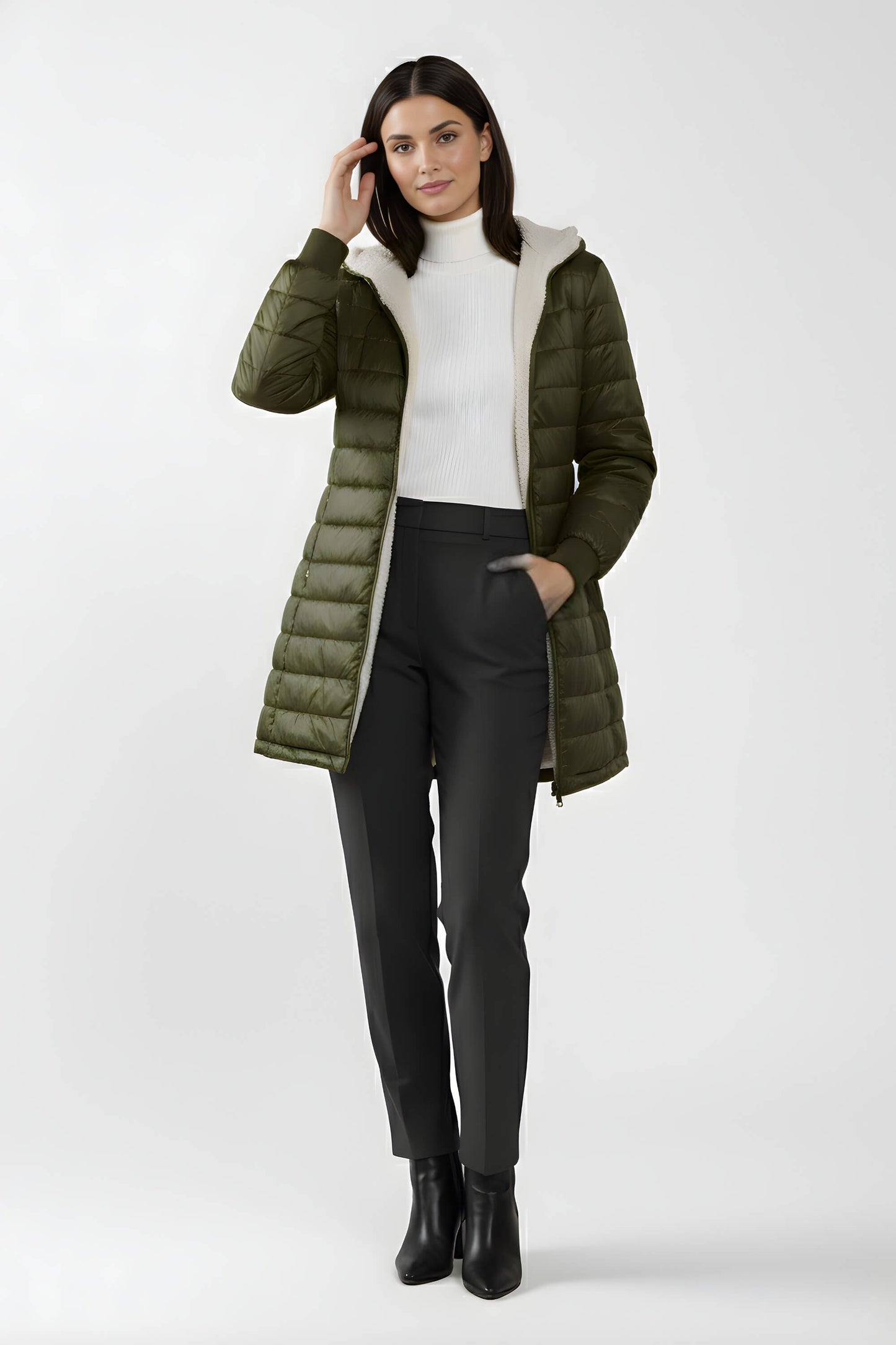 Caurelle | Women’s Puffer Jacket with Refined Insulated Finish