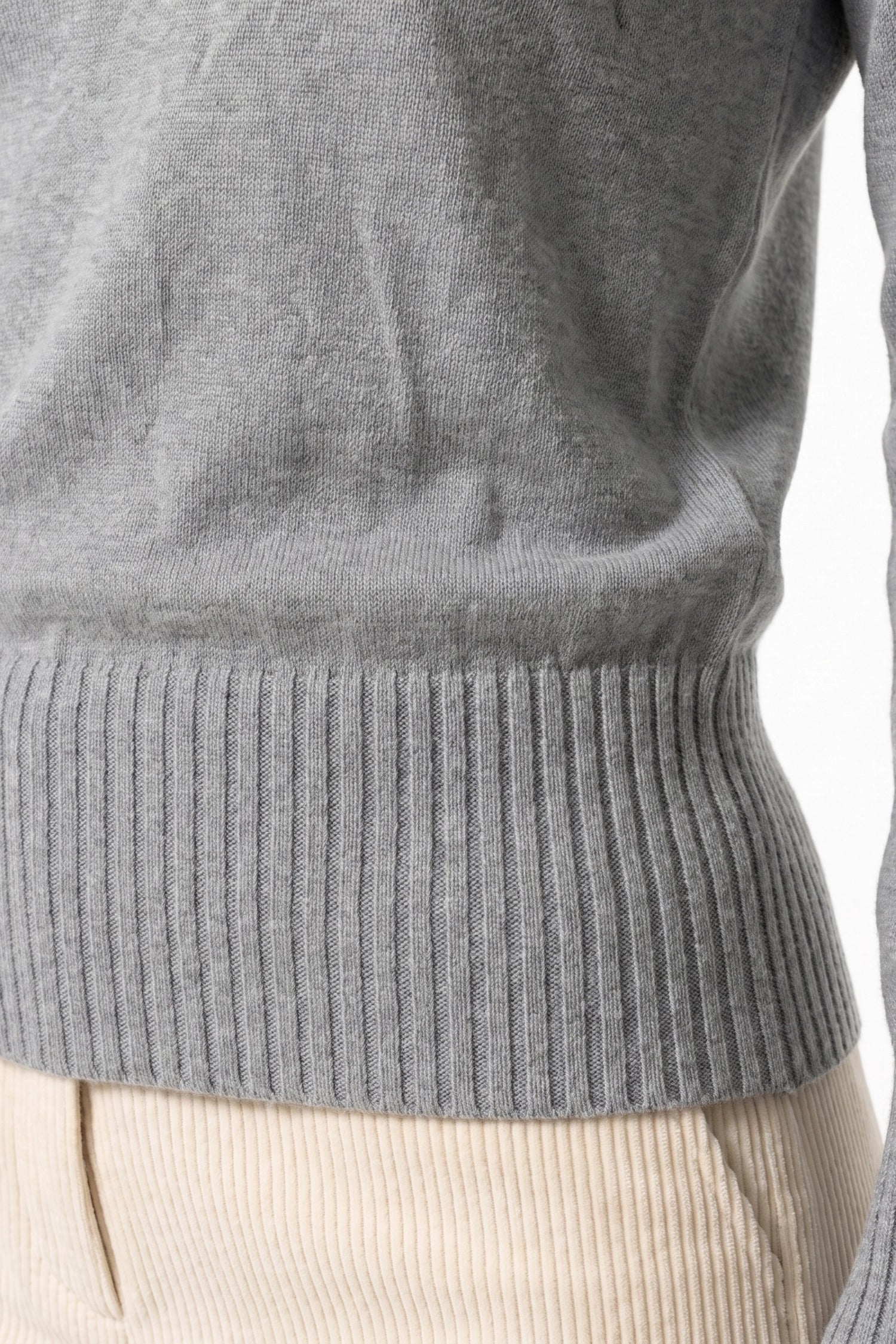 Women's Winter Knitted V Neck Polo Jumper with Long Sleeves