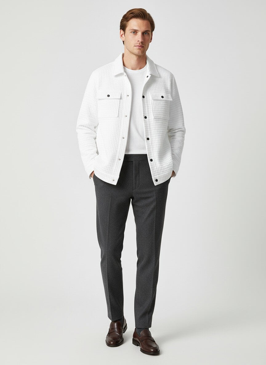 Men’s Overshirt Jacket – Effortless Warmth with Modern Edge