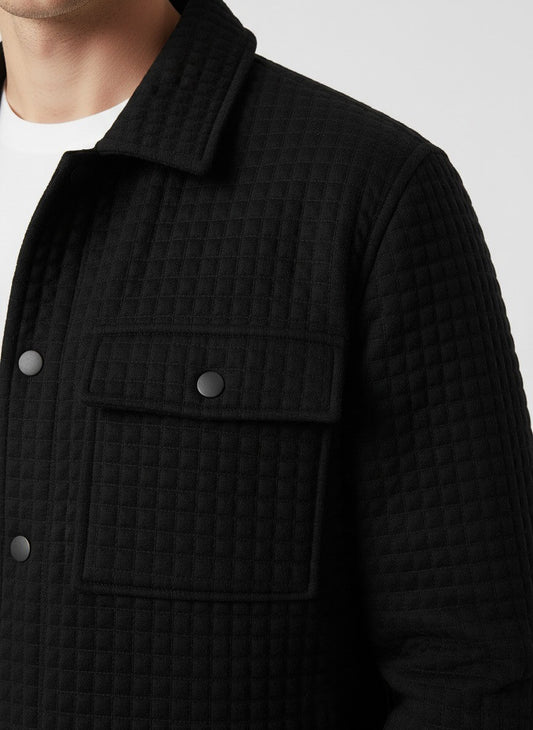 Men’s Overshirt Jacket – Effortless Warmth with Modern Edge