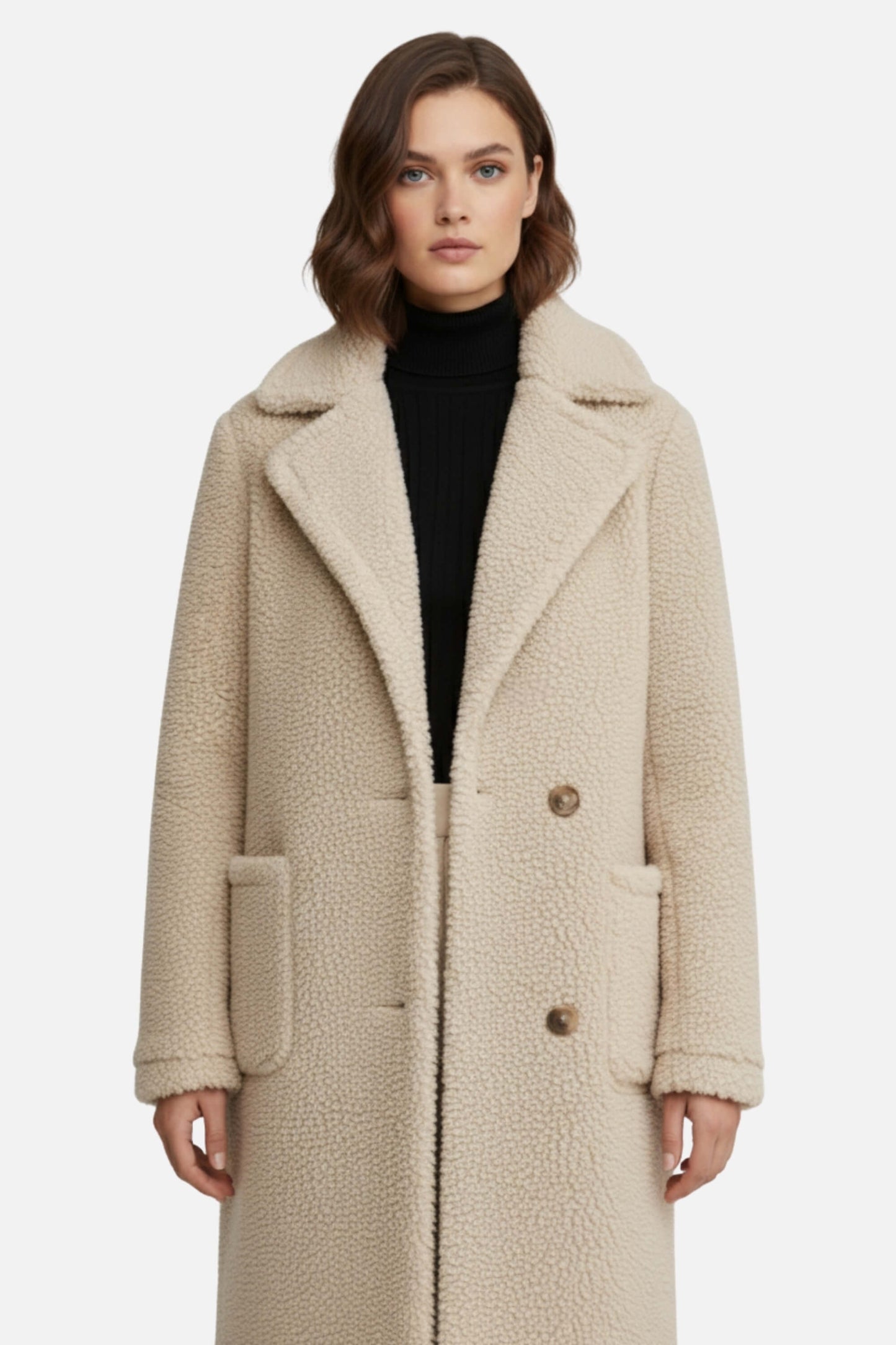Caurelle | Women’s Long Coat – Sophisticated Warmth for the Season