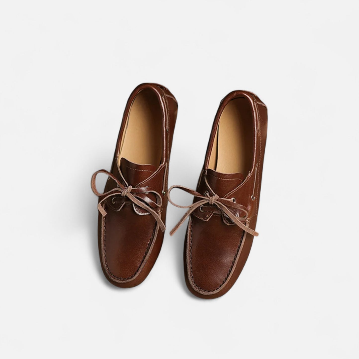 Caurelle | Women's Suede Leather Slip-On Loafers – Effortless Elegance, All-Day Comfort