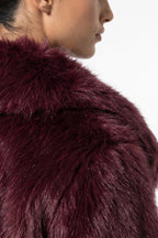 Women's Winter Cosy Cropped Faux Fur Jacket