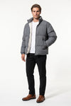 Men's Warm Fleece Lined Puffer Jacket
