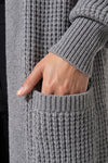 Women's Winter Cosy Chunky Knit Long Cardigan