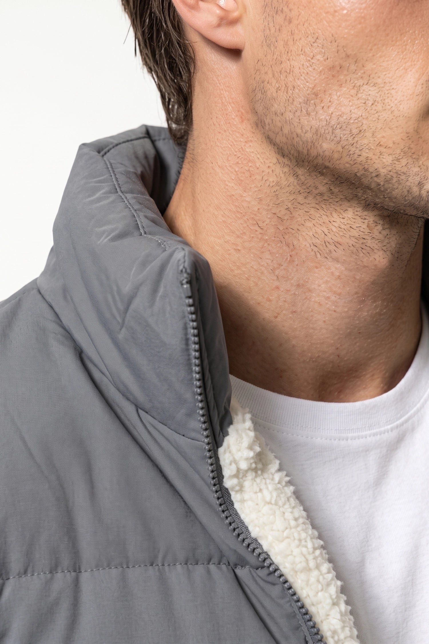 Men's Warm Fleece Lined Puffer Jacket