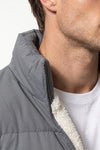Men's Warm Fleece Lined Puffer Jacket