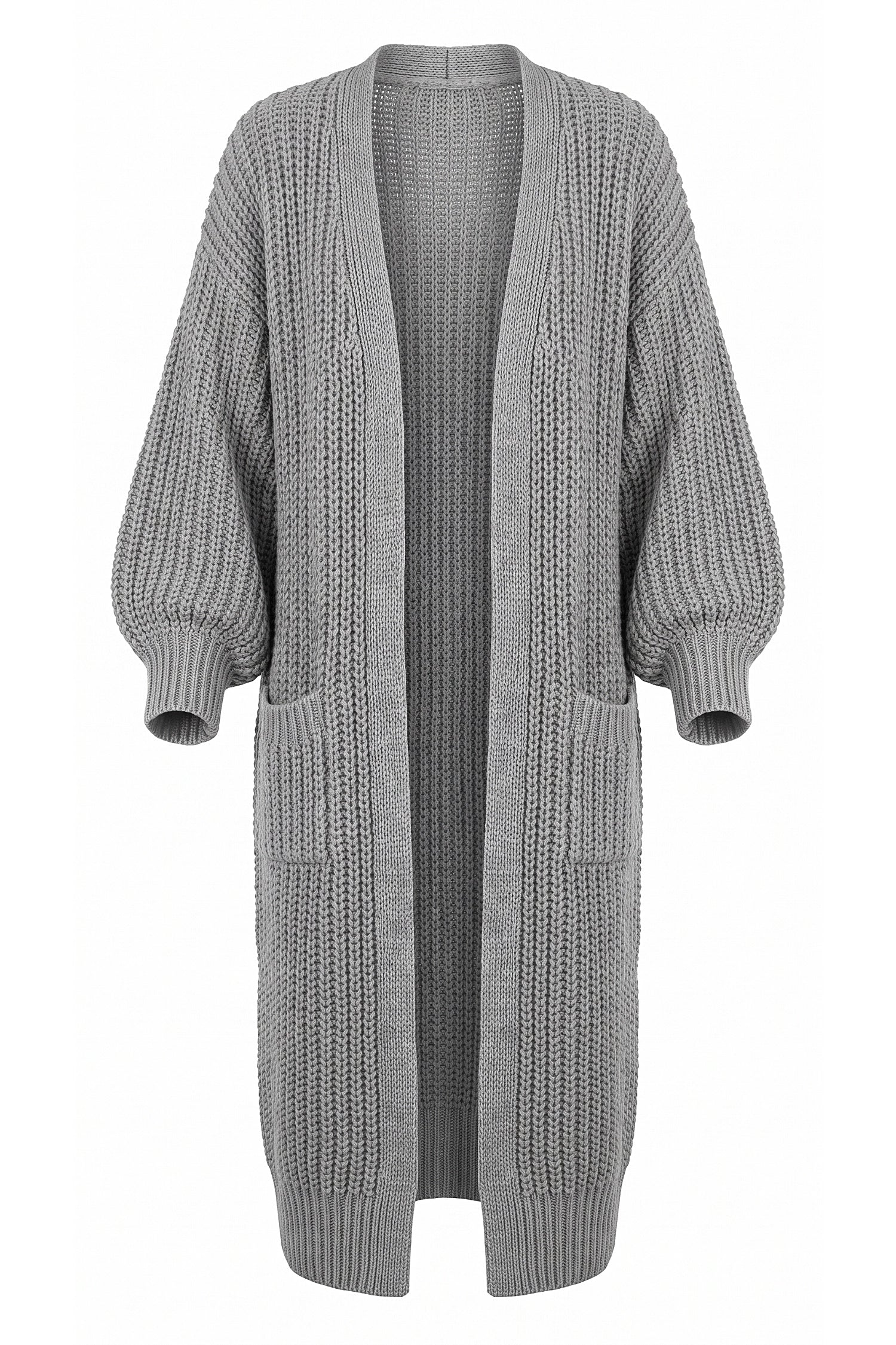 Women's Winter Cosy Chunky Knit Long Cardigan