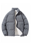 Men's Warm Fleece Lined Puffer Jacket