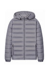 Men's Lightweight Warm Hooded Quilted Puffer Jacket