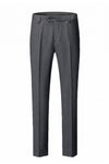Men's Tailored Fit Double Breasted Two Piece Suit Set - Peak Lapel Blazer and Trousers