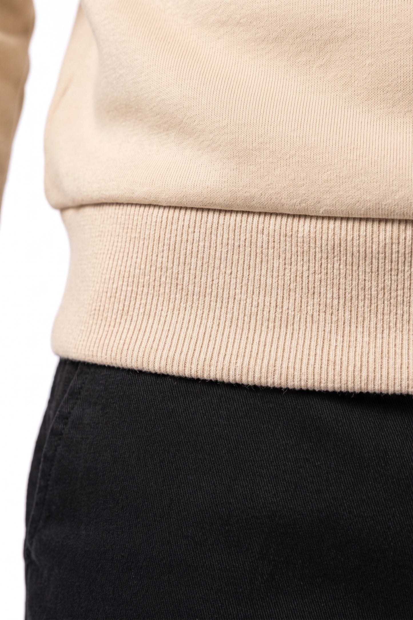 Men's Winter Warm Fleece Lined Quarter Zip Sweatshirt with Stand Collar