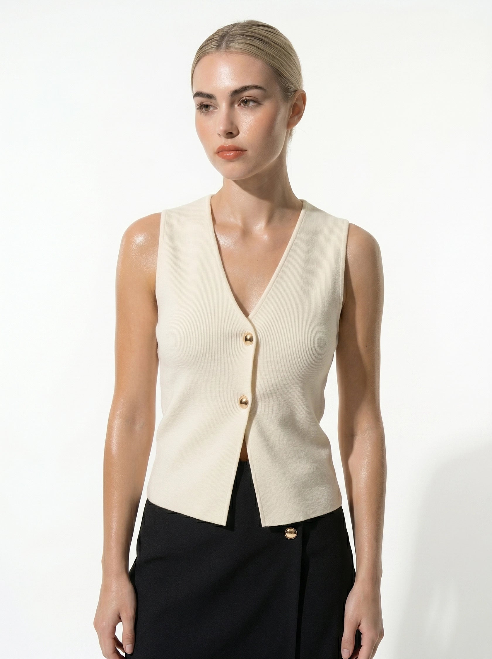 Caurelle | Women’s Waistcoat – Elegant Layering Essential