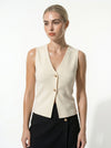 Caurelle | Women’s Waistcoat – Elegant Layering Essential