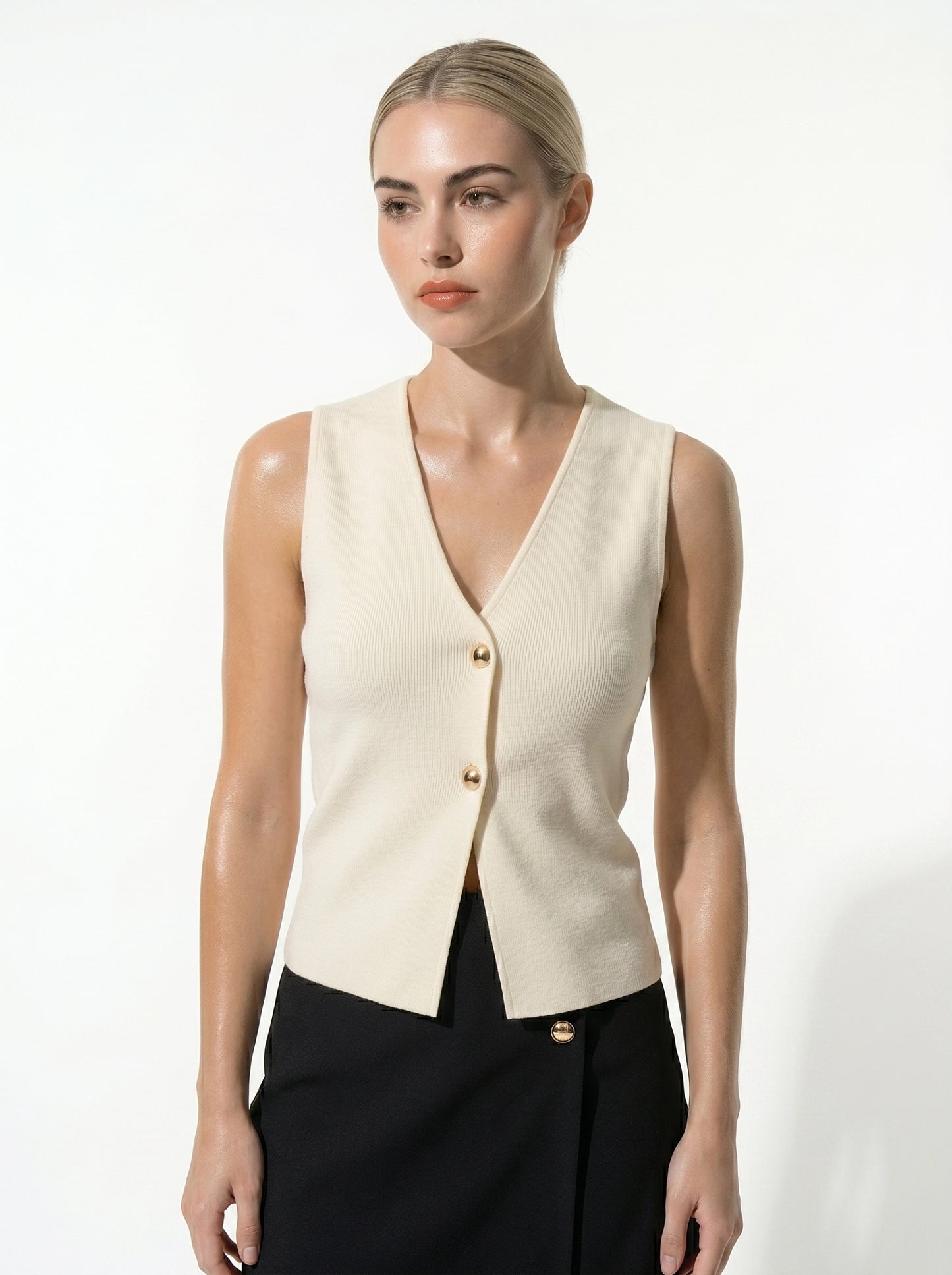 Caurelle | Women’s Waistcoat – Elegant Layering Essential