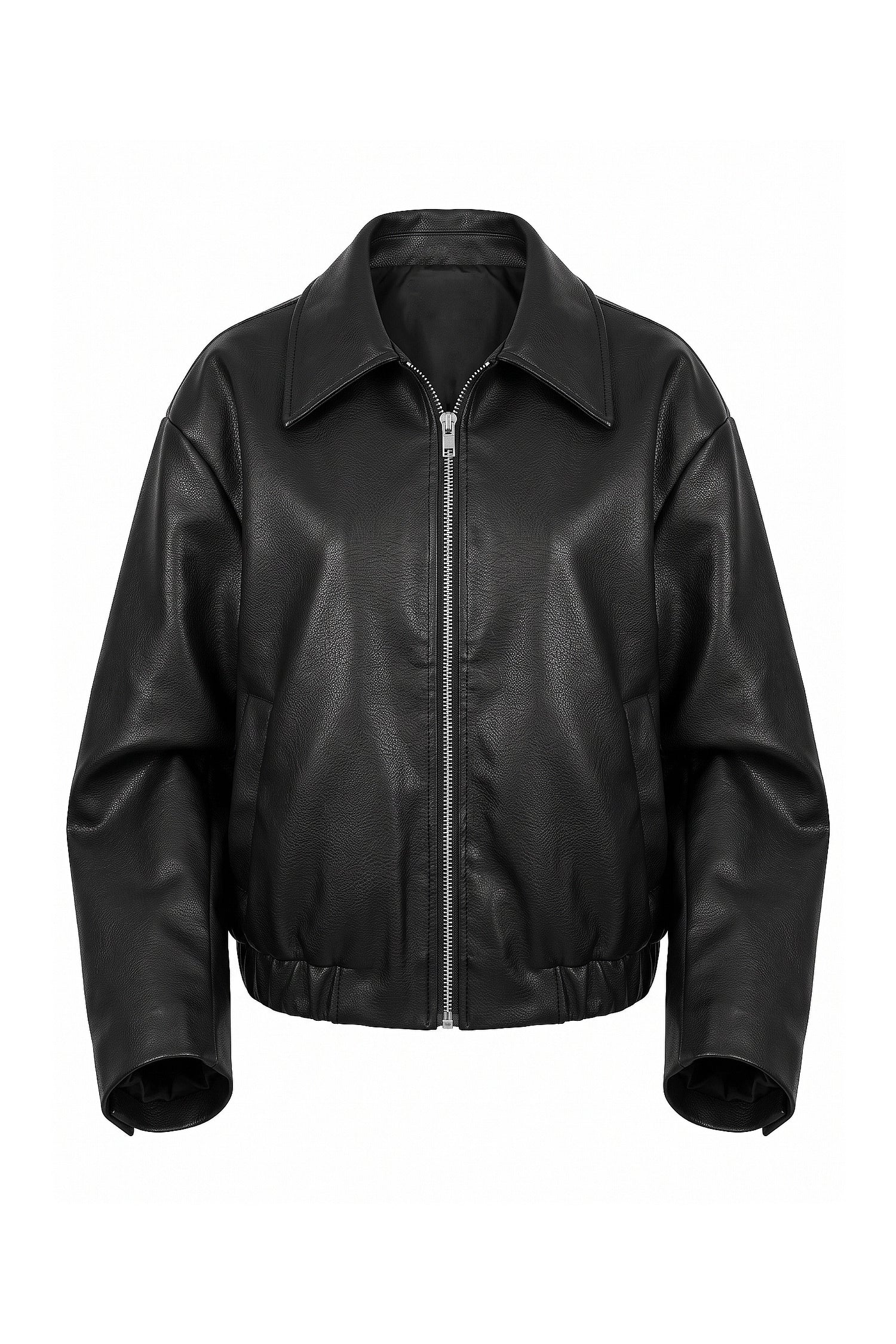 Women's Winter Versatile Oversized Faux Leather Jacket