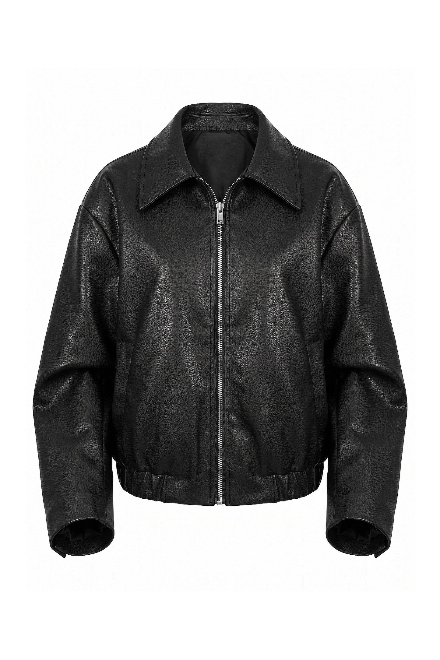 Women's Winter Versatile Oversized Faux Leather Jacket