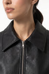 Women's Winter Versatile Oversized Faux Leather Jacket